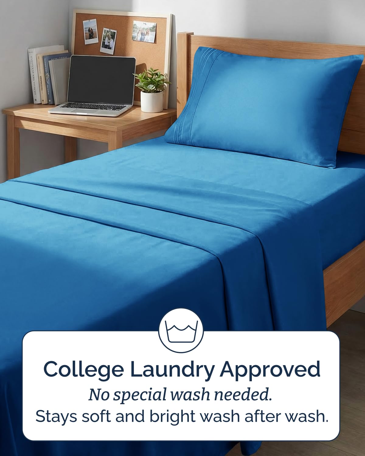 CGK Unlimited Twin XL microfiber texture highlights lightweight comfort