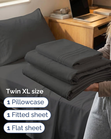 CGK Unlimited Twin XL pillowcase delivers plush softness and easy care