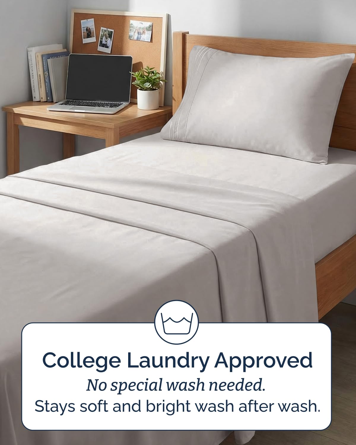 Breathable, cooling CGK Unlimited fabric helps regulate nightly warmth