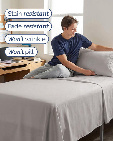 Soft brushed microfiber texture from CGK Unlimited feels light and silky