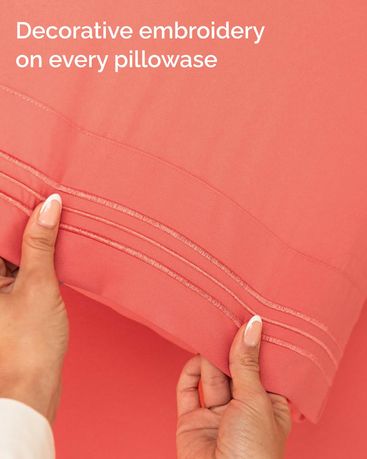 CGK Unlimited Twin XL wrinkle-free finish reduces creases after washing