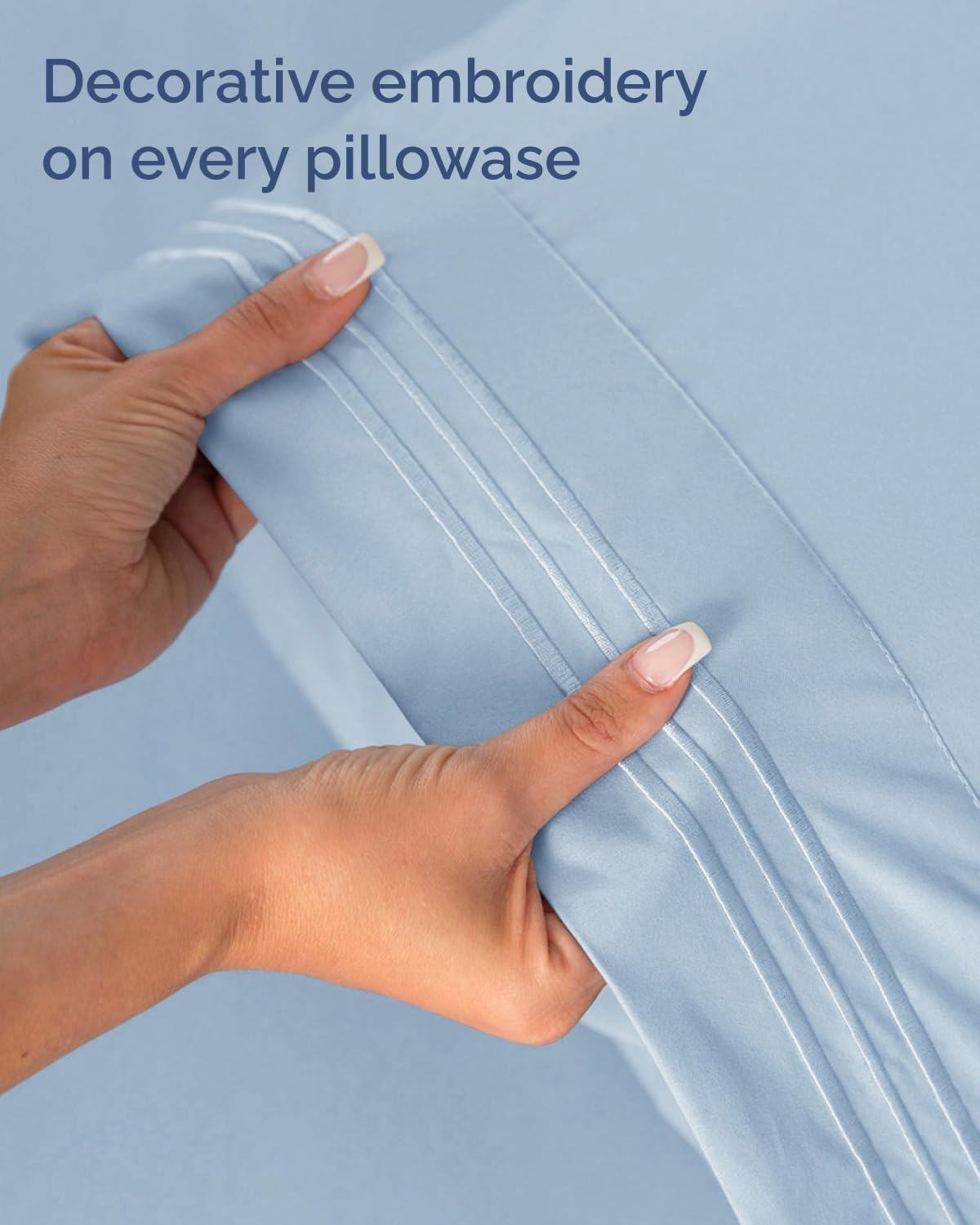 CGK Unlimited deep-pocket design demonstrated on a mattress edge
