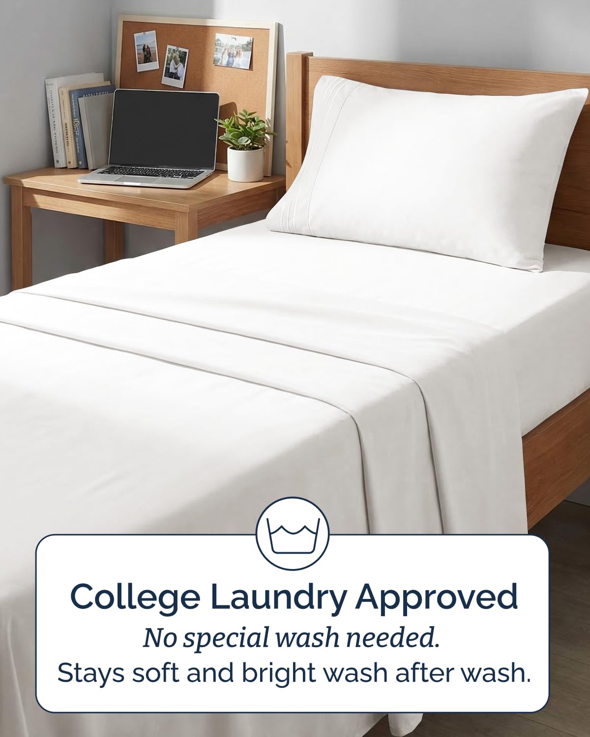 CGK Unlimited twin-xl soft brushed microfiber close-up shows silky texture.