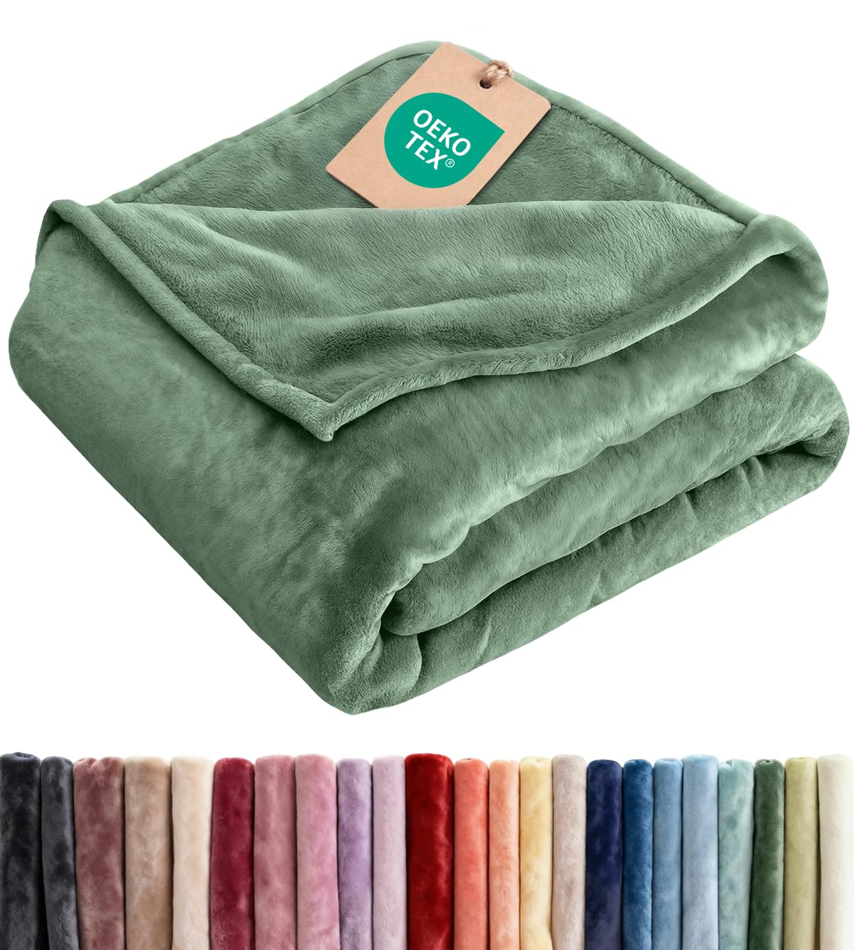 CGK Unlimited Ultra Soft Fleece Blanket close-up texture for luxurious warmth