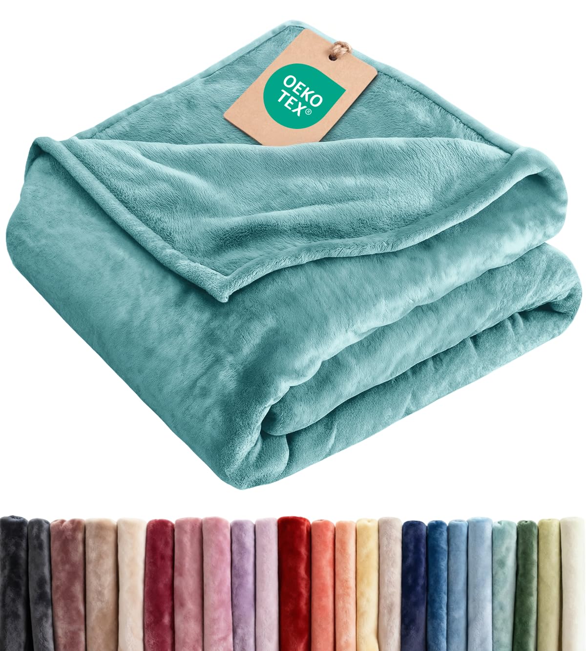 CGK Unlimited ultra-soft fleece blanket texture adds cozy elegance to any room
