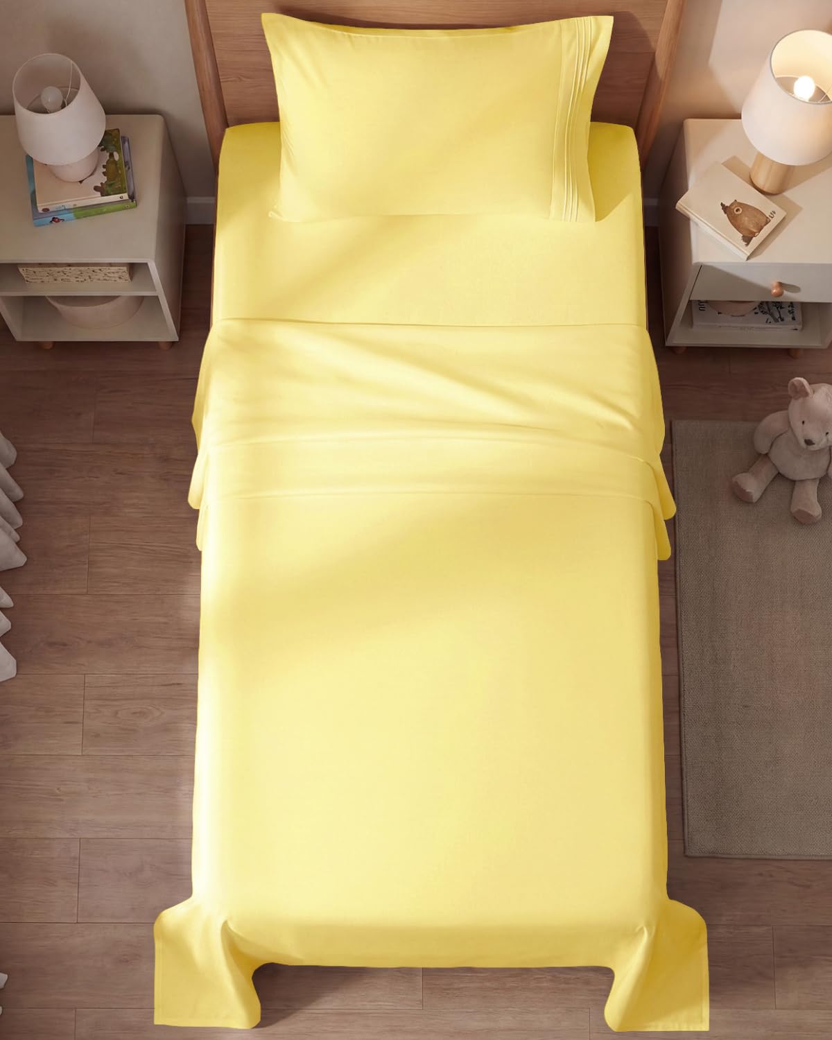Wrinkle-free finish of CGK Unlimited sheets for easy care