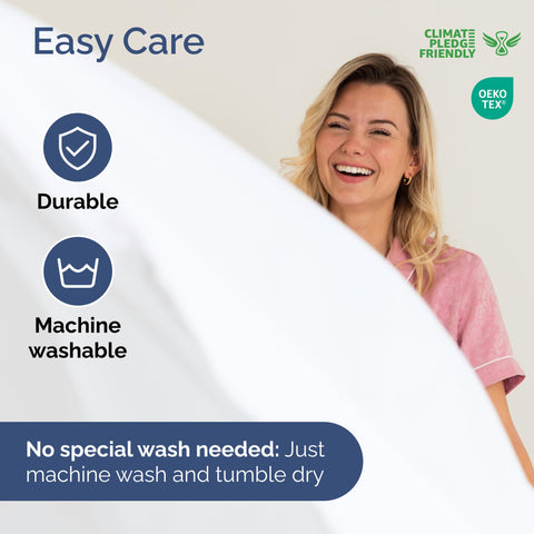 CGK Unlimited wrinkle- and fade-resistant sheets stay fresh after washing