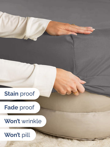 CGK Unlimited wrinkle resistant design stays neat between washes