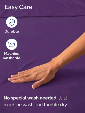CGK Unlimited wrinkle- and stain-resistant treatment extends sheet life.