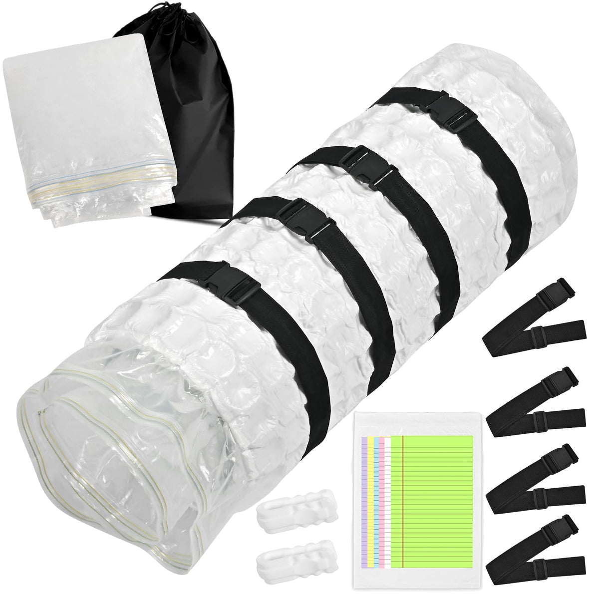 CGRTEUNIE King Mattress Vacuum Bag open for bulk compression.