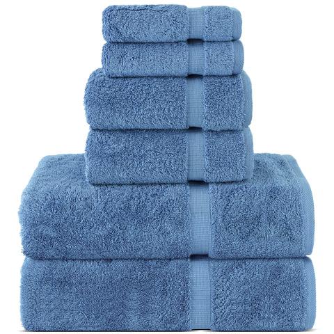 Chakir Turkish Linens bath towels plush and absorbent for spa-like drying at home.