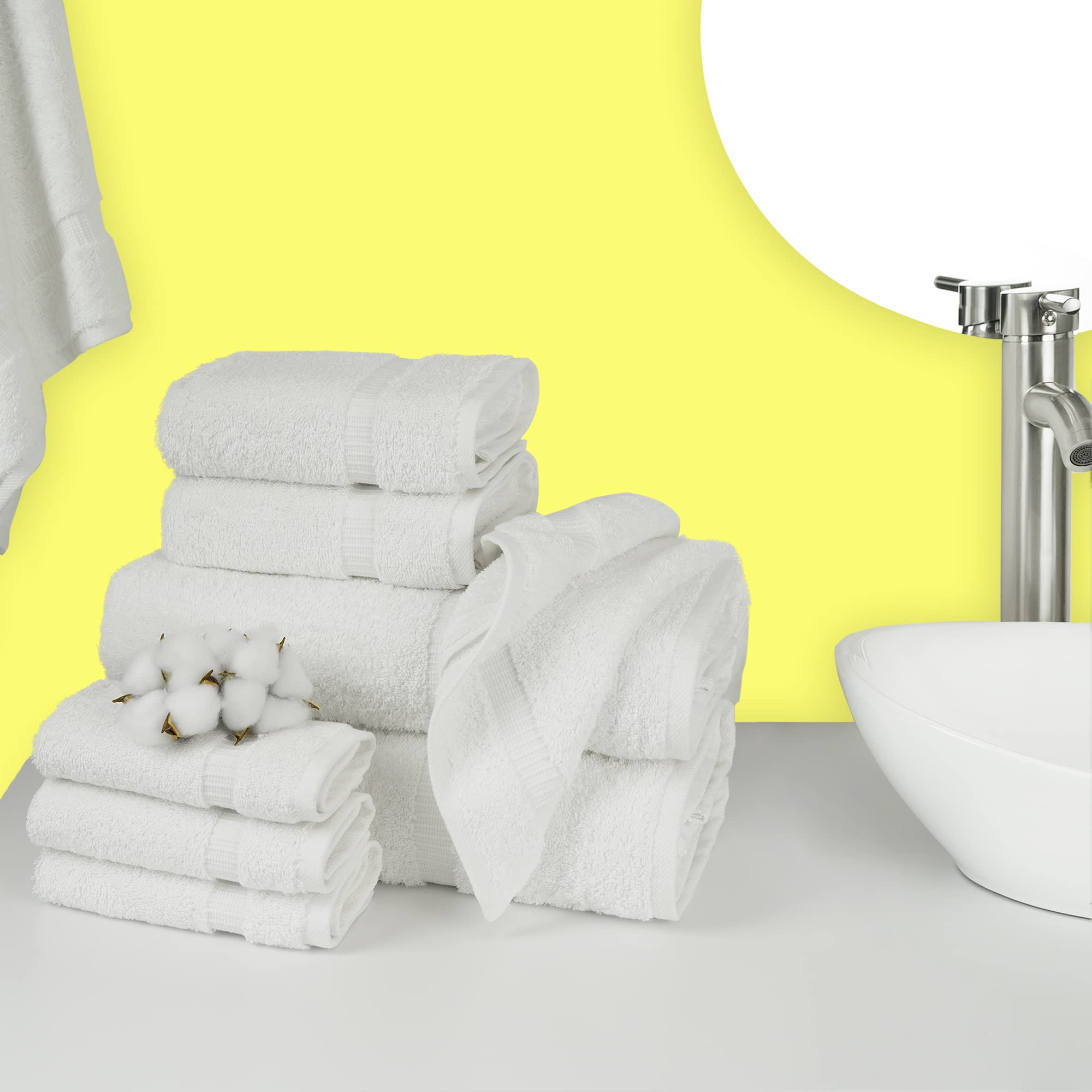 Chakir Turkish Linens bath towels soft and absorbent for spa-like showers at home.