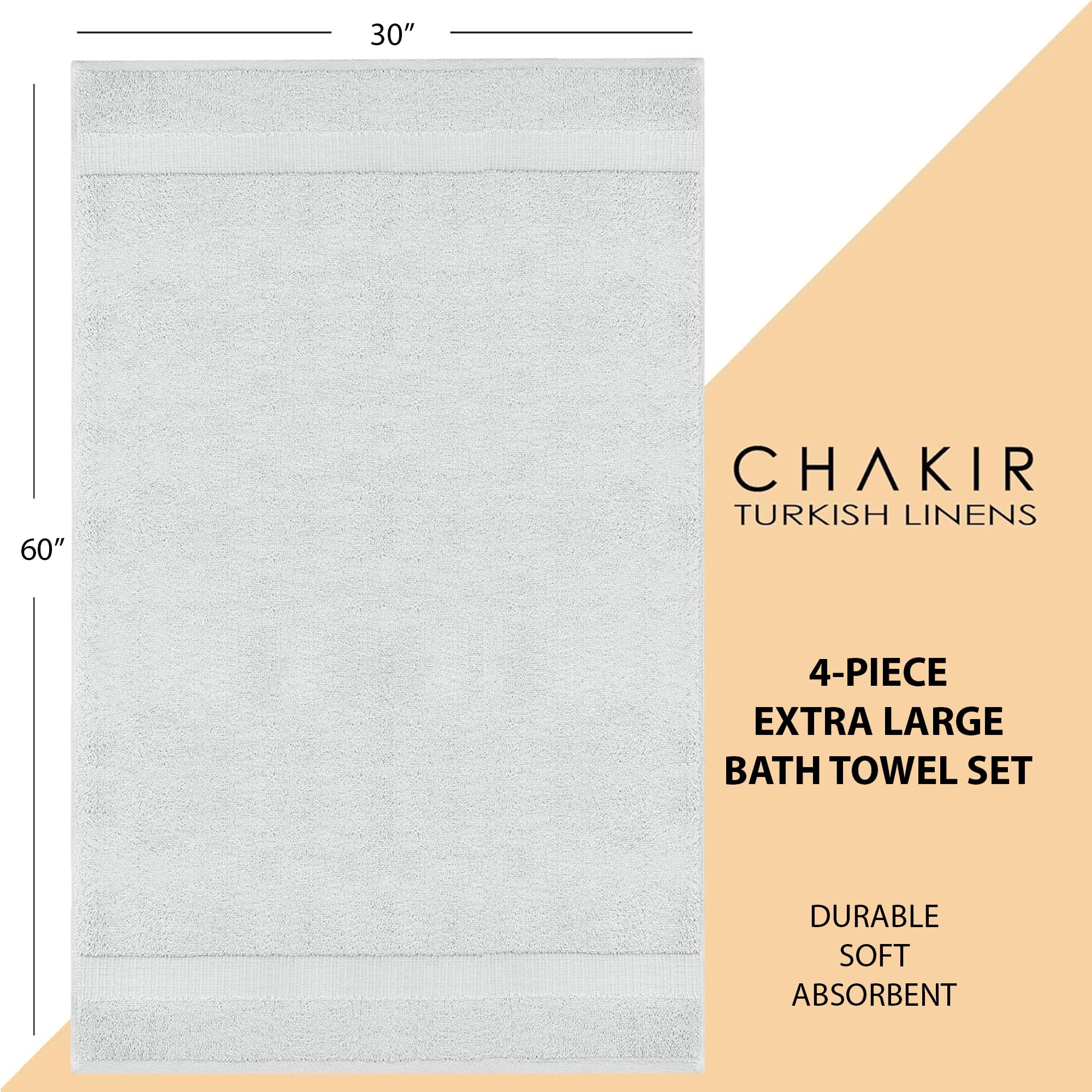 Chakir Turkish Linens bathroom display exudes hotel-like luxury.