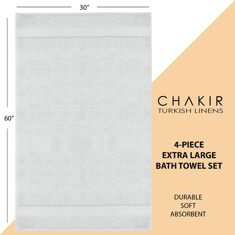 Chakir Turkish Linens bathroom display exudes hotel-like luxury.