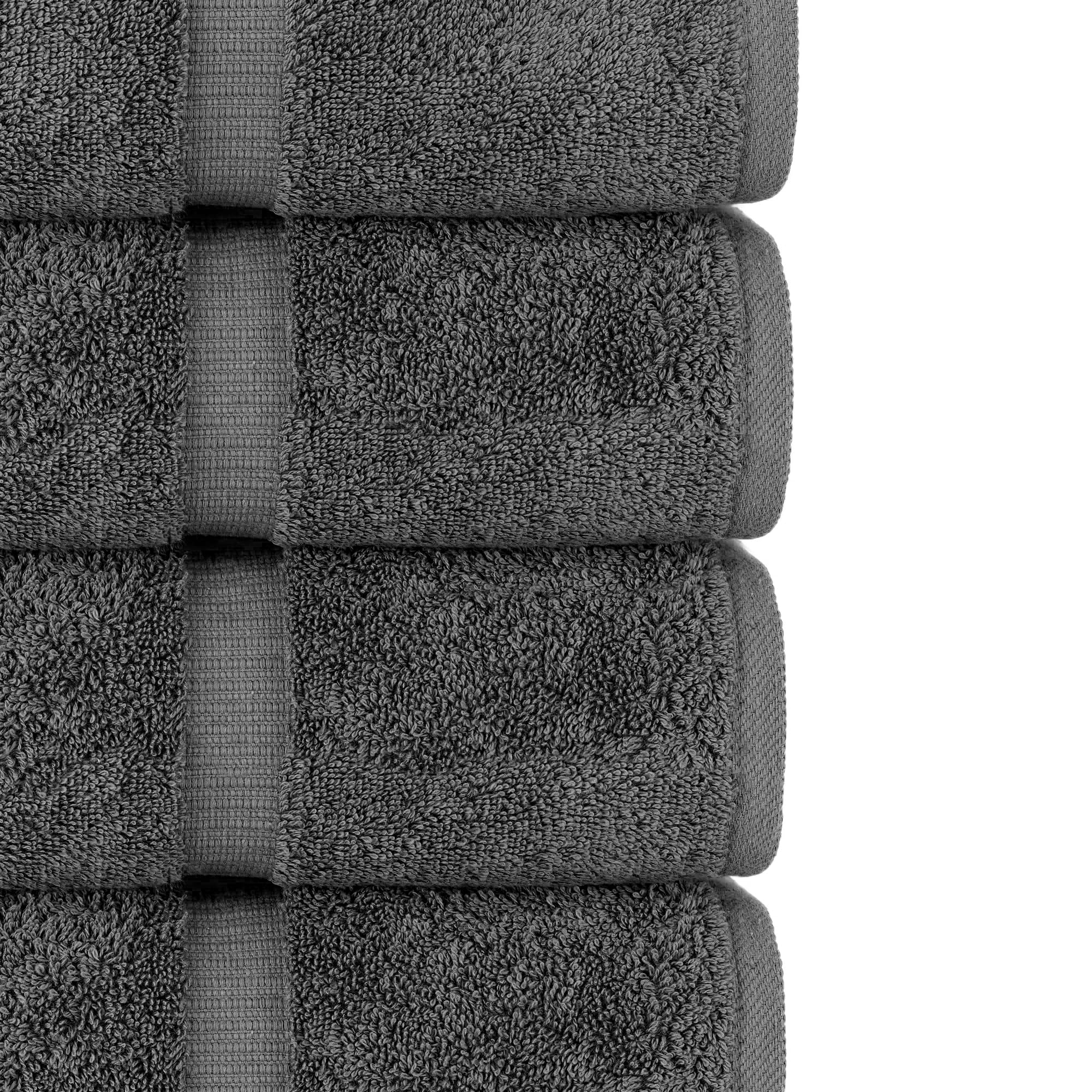 Chakir Turkish Linens close-up of double-stitched hem; durable construction for long-lasting quality.