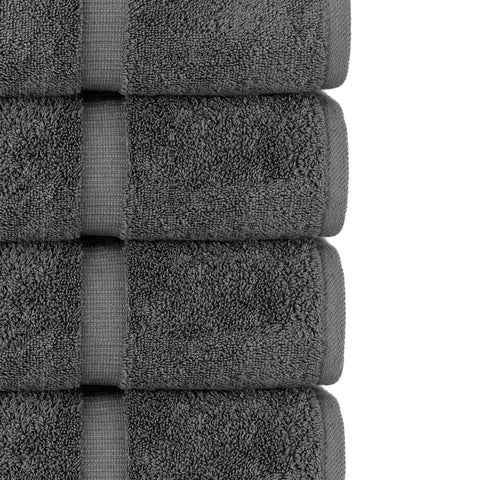 Chakir Turkish Linens close-up of double-stitched hem; durable construction for long-lasting quality.
