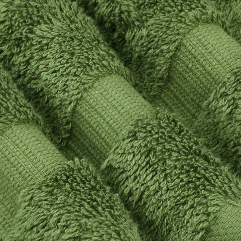 Chakir Turkish Linens close-up of Denizli cotton showing softness and durability after washing.