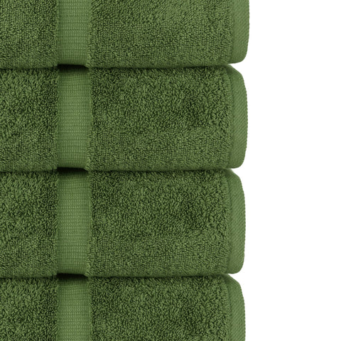 Towel construction features a durable double-stitched hem for daily use.