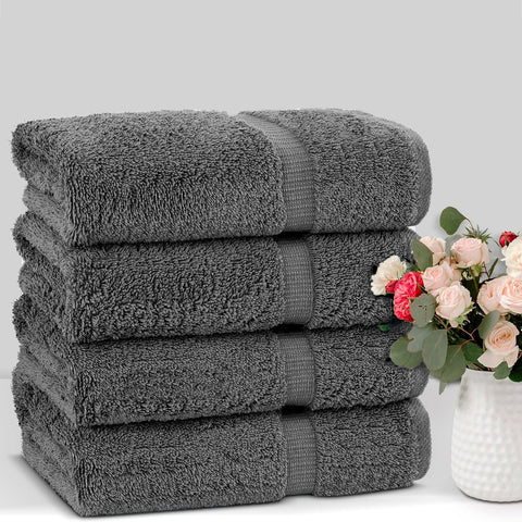 Chakir Turkish Linens towels with double-stitched hems offer lasting daily use.