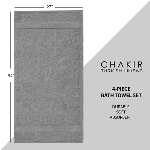Chakir Turkish Linens gift-ready towel set perfect for housewarmings and holidays.
