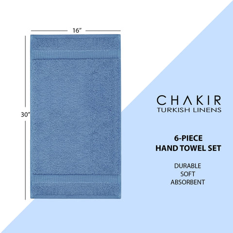 Chakir Turkish Linens gift-ready wedgewood towels for gifting.