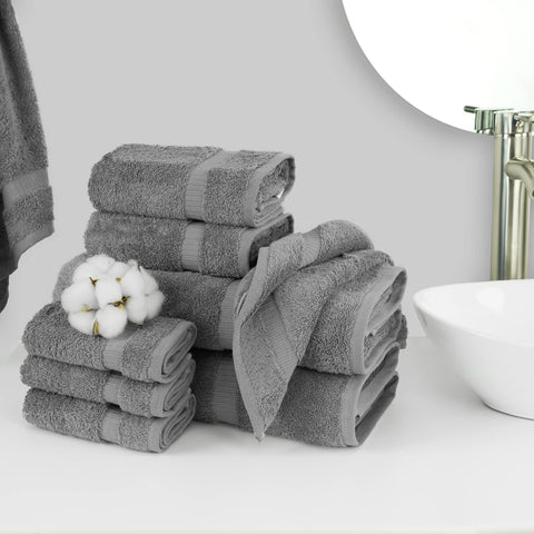 Chakir Turkish Linens hand towels provide daily comfort with quick-drying performance.