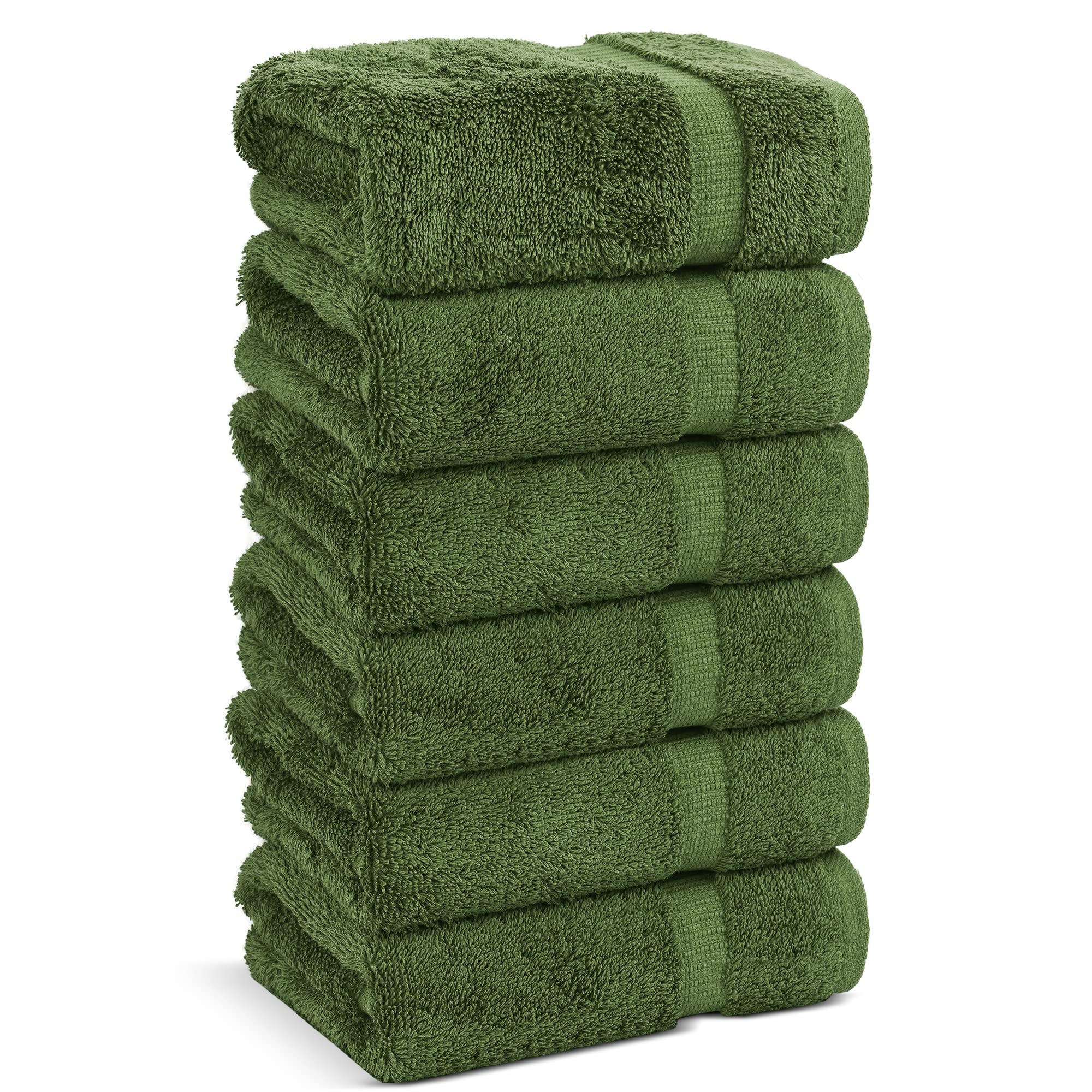 Chakir Turkish Linens hand towel close-up showing plush cotton softness for everyday use.