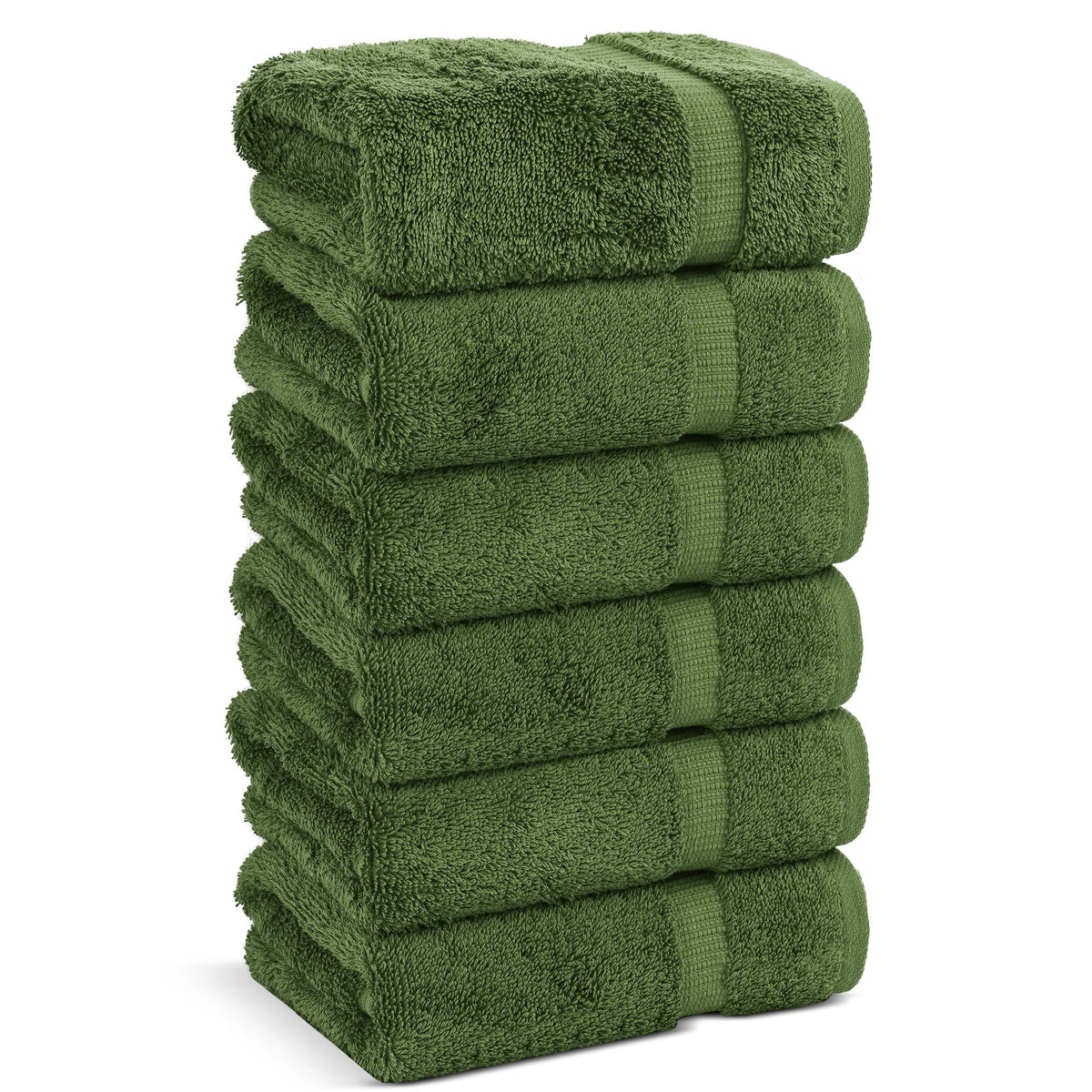 Chakir Turkish Linens hand towel close-up showing plush cotton softness for everyday use.