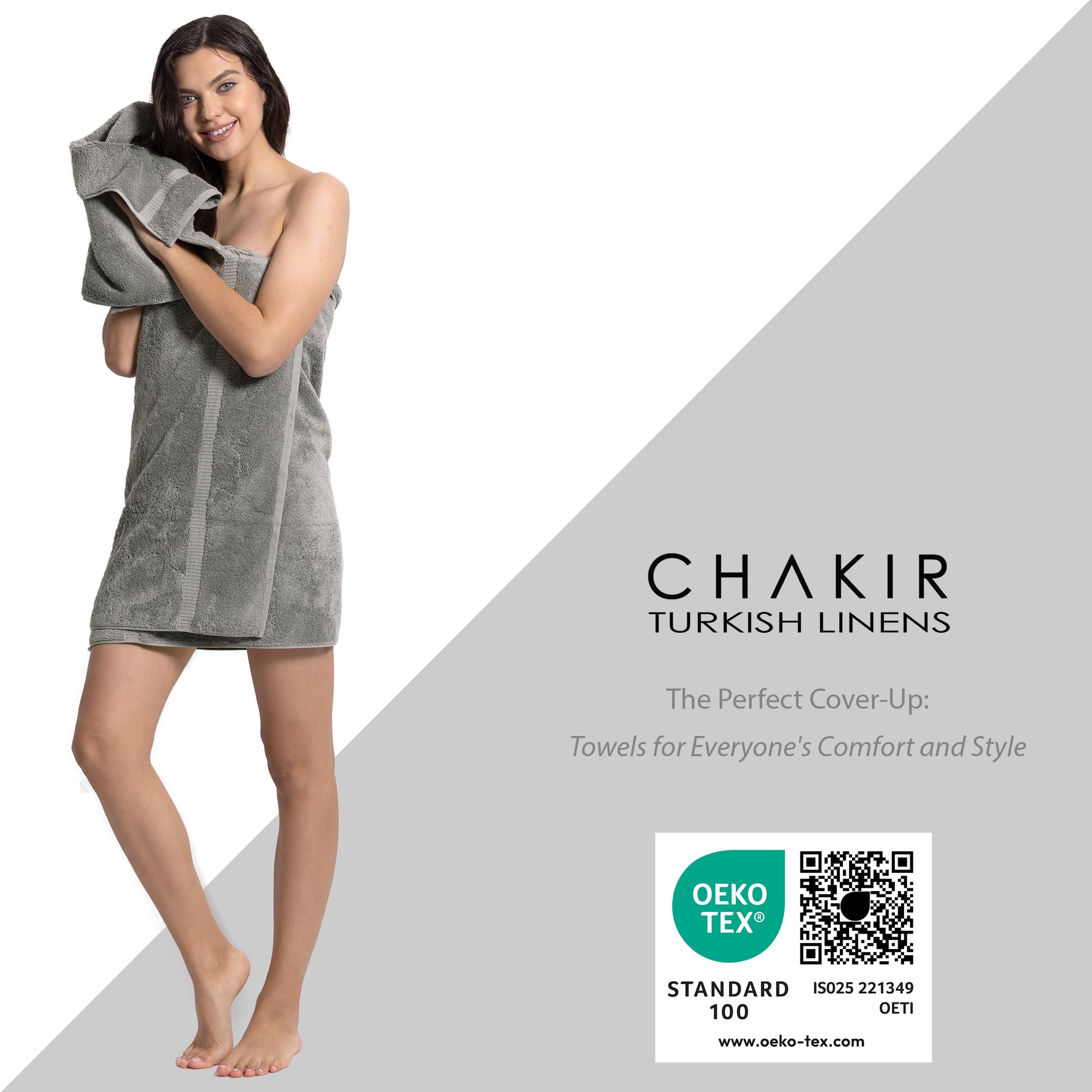 Chakir Turkish Linens hand towels soft texture ideal for daily routines