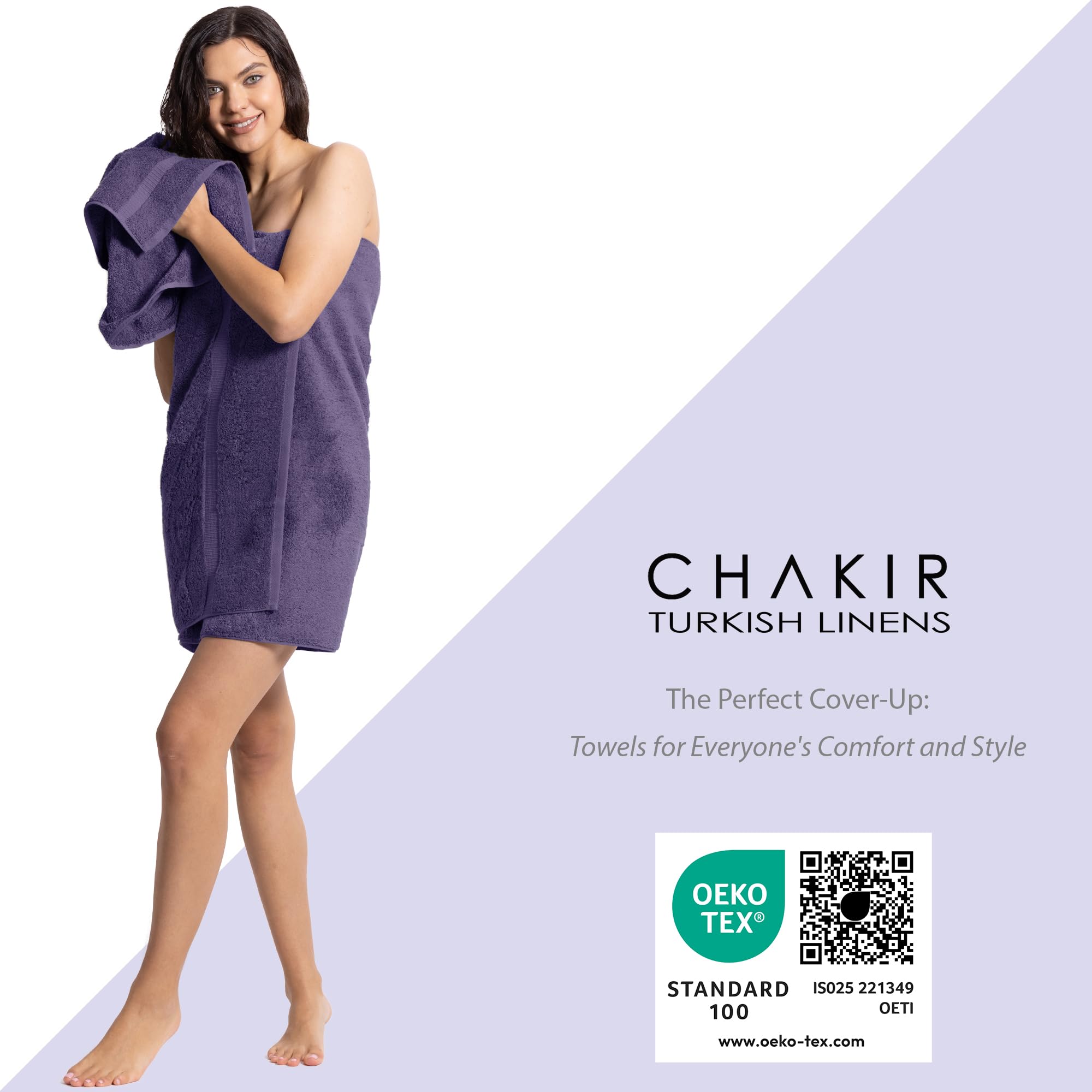 Chakir Turkish Linens washcloths deliver gentle cleansing and durable weave for daily routines.