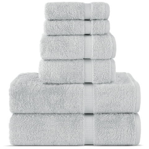 Chakir Turkish Linens luxury bath towel folded, showcasing plush absorbent cotton