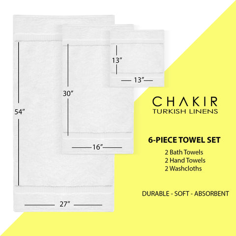Chakir Turkish Linens towel set makes a refined, gift-ready addition to any bathroom.