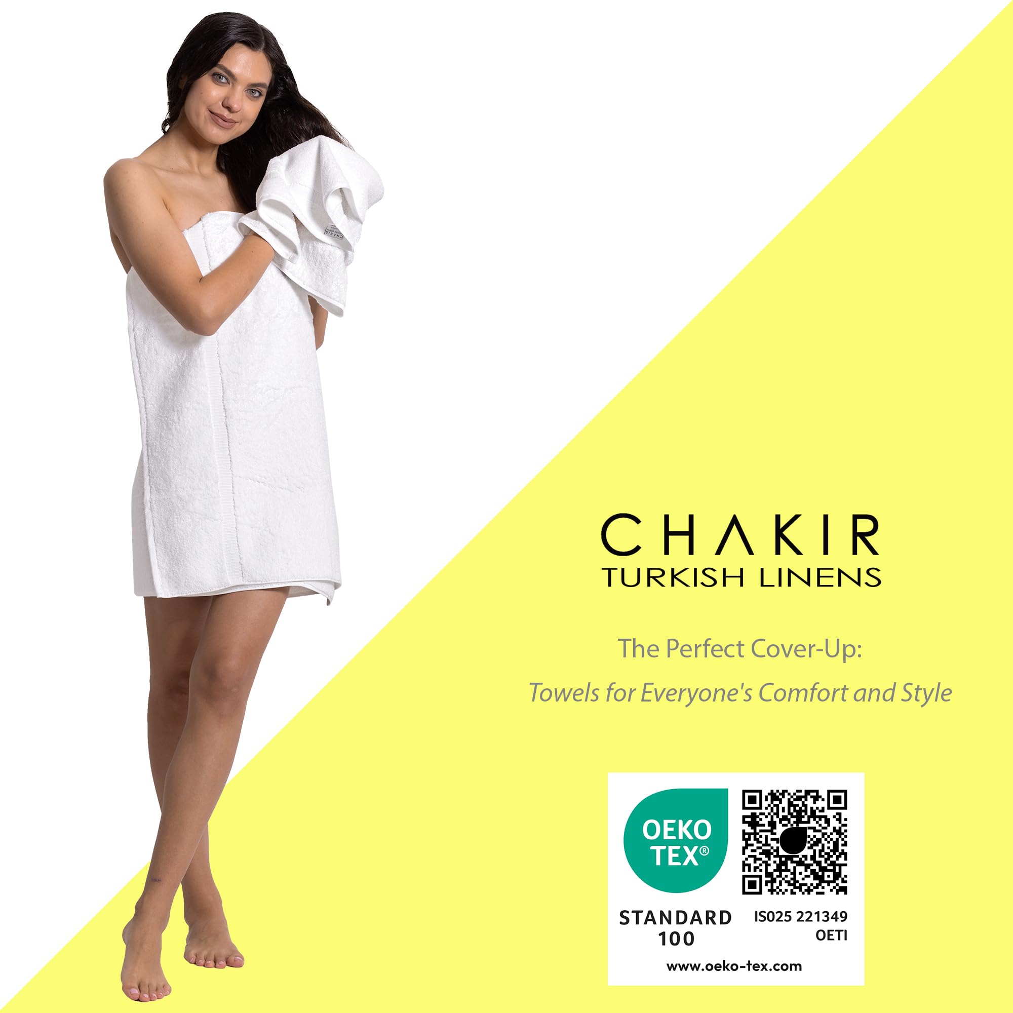 Chakir Turkish Linens luxury washcloths offer gentle cleansing and spa-like feel.