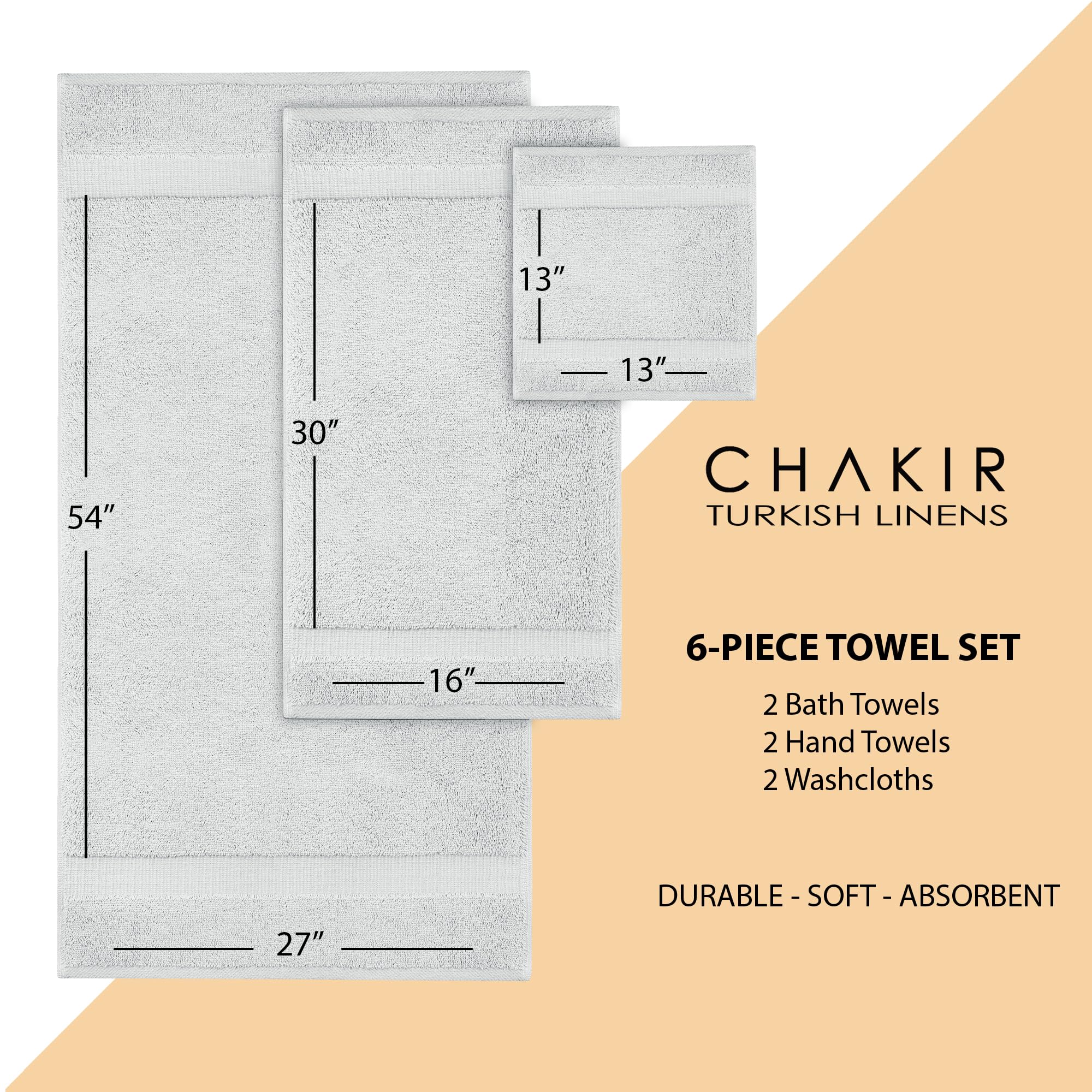 Chakir Turkish Linens luxury washcloth close-up with gentle weave