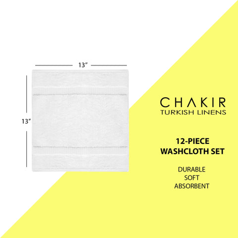 Chakir Turkish Linens OEKO-TEX certified washcloths for safe family care.