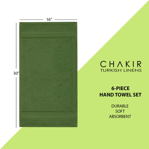 Chakir Turkish Linens towels with OEKO-TEX certified label for safe, eco-friendly use.