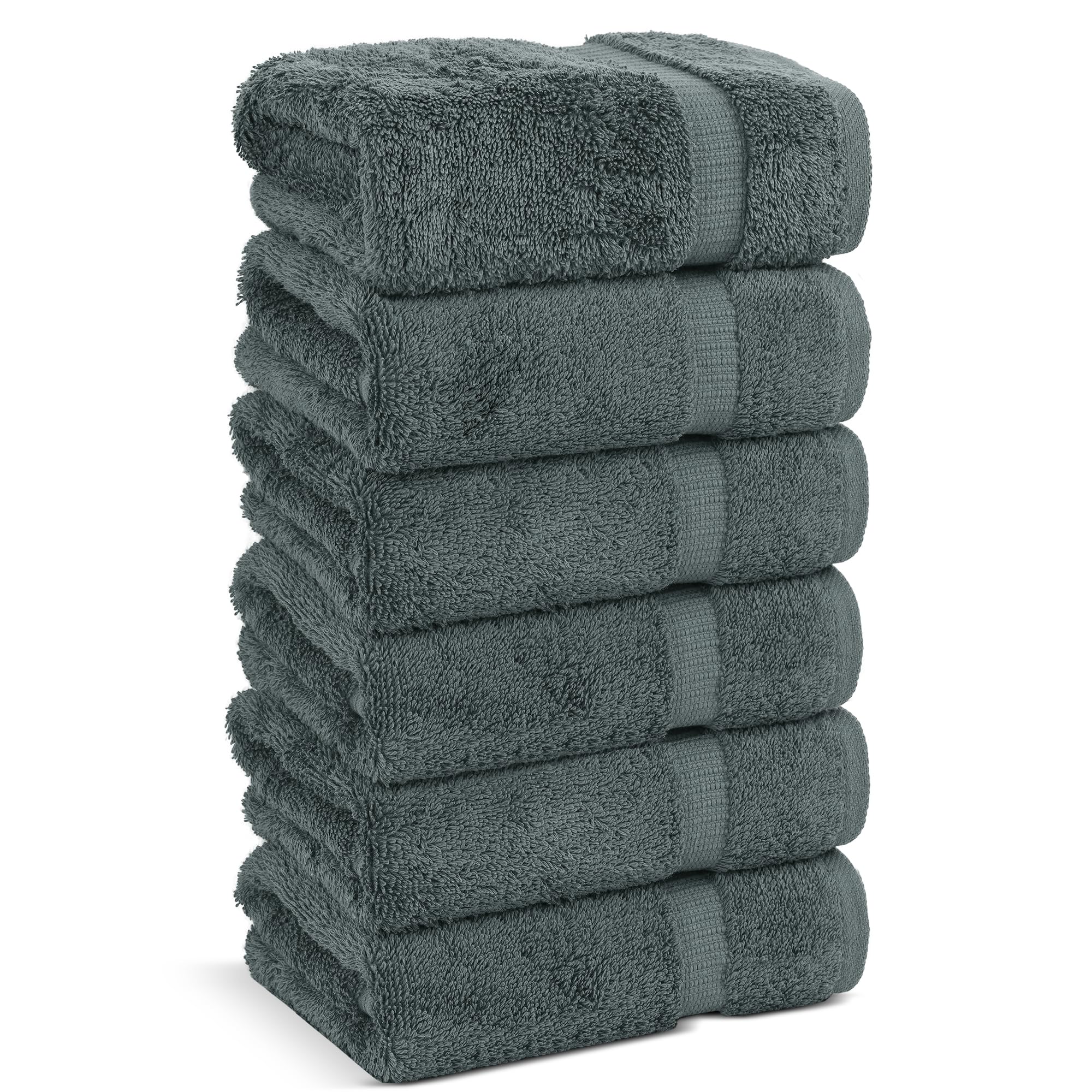 Chakir Turkish Linens premium towels stack, showing plush cotton and hotel-like luxury