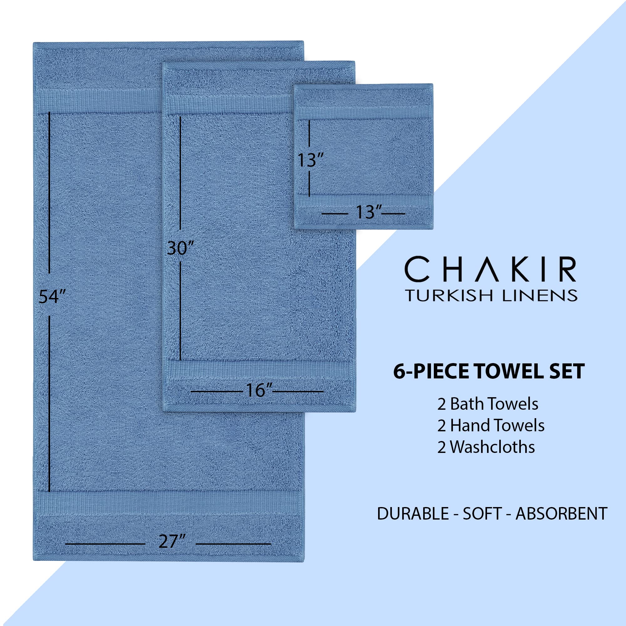 Chakir Turkish Linens premium Turkish cotton close-up showcases softness and absorbency.