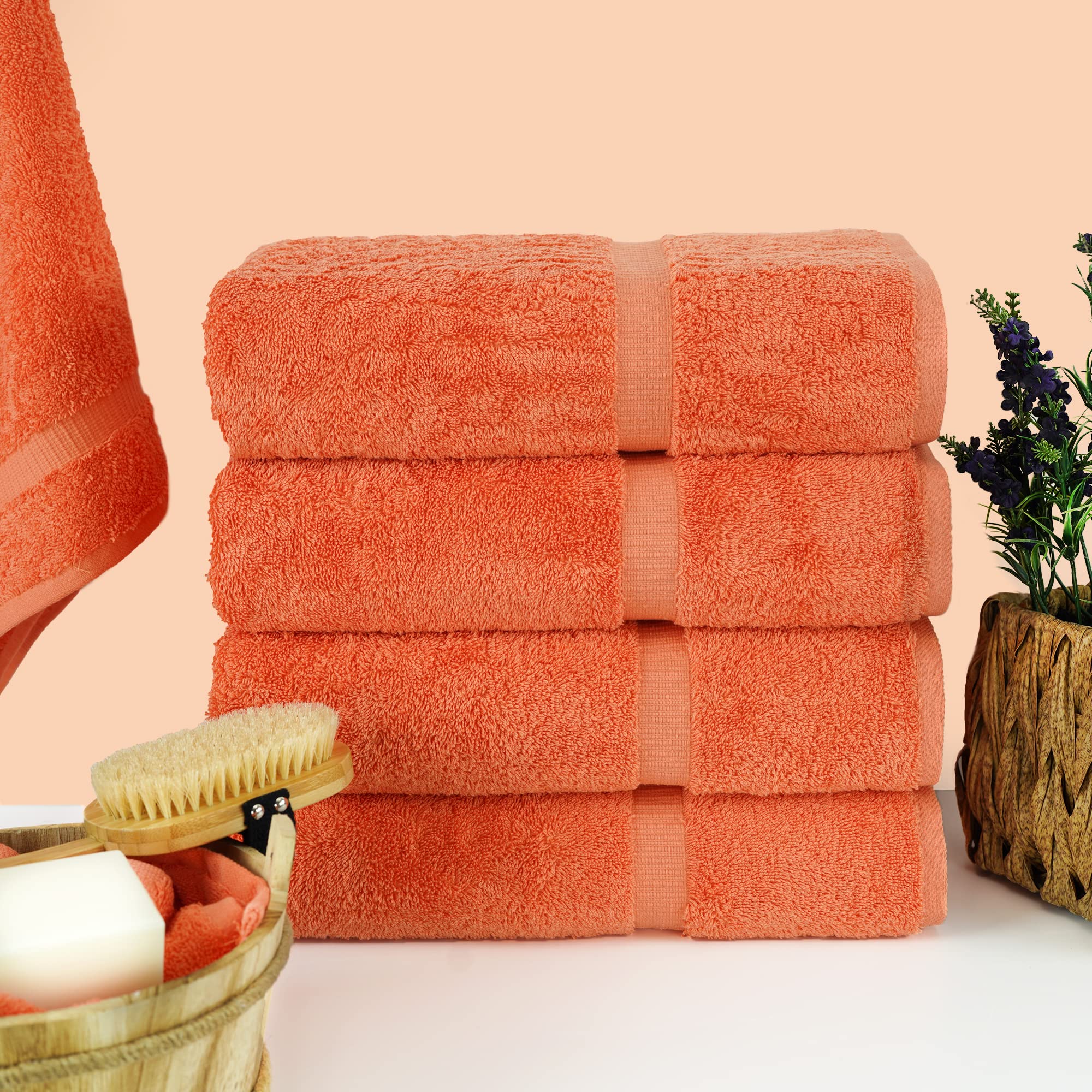 Chakir Turkish Linens 100% cotton towels offering luxury softness and quick drying.