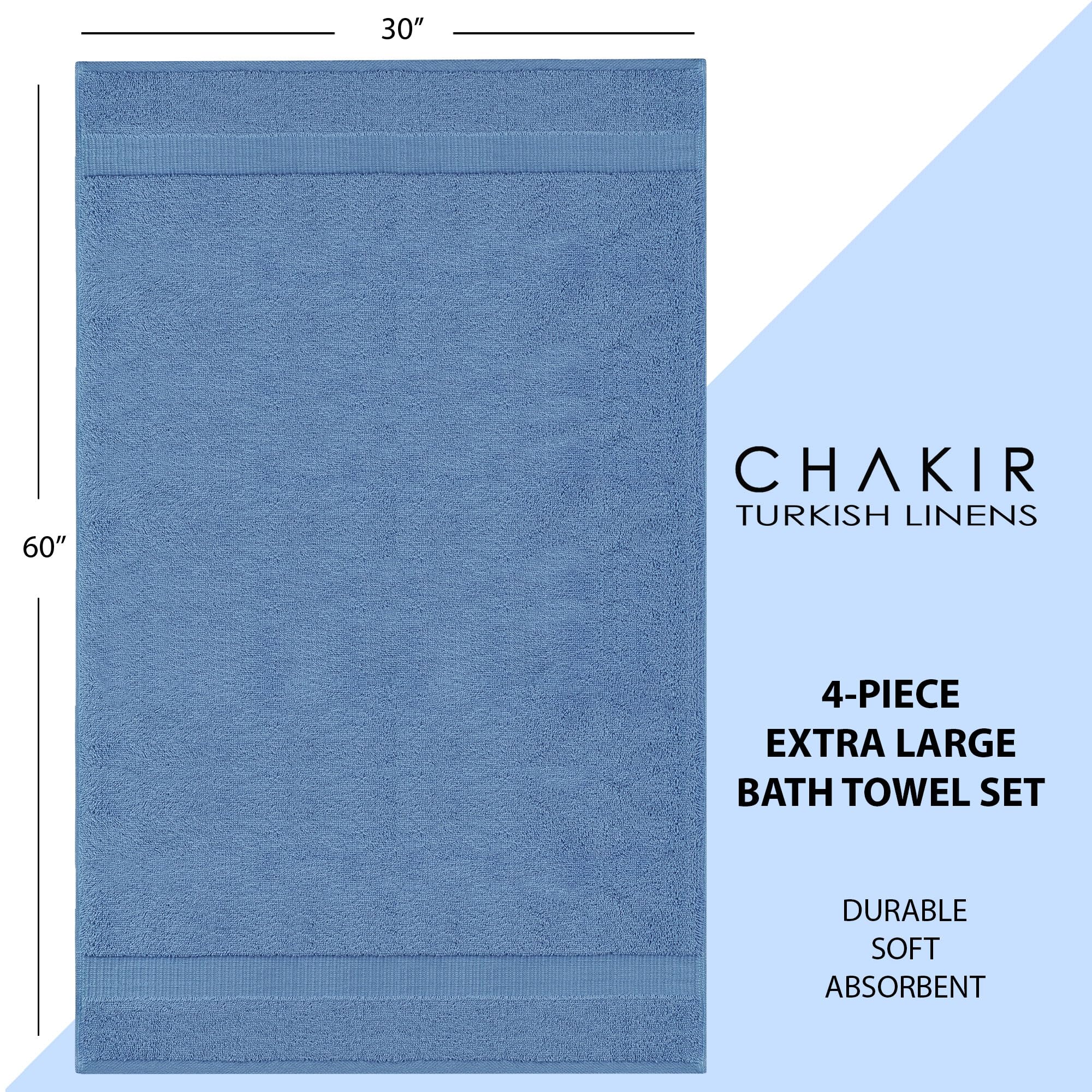 Chakir Turkish Linens spa-like-bathroom-feel towels elevate daily routines.