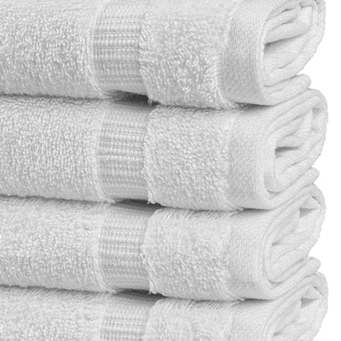 Chakir Turkish Linens washcloth close-up, 100% cotton, premium feel.