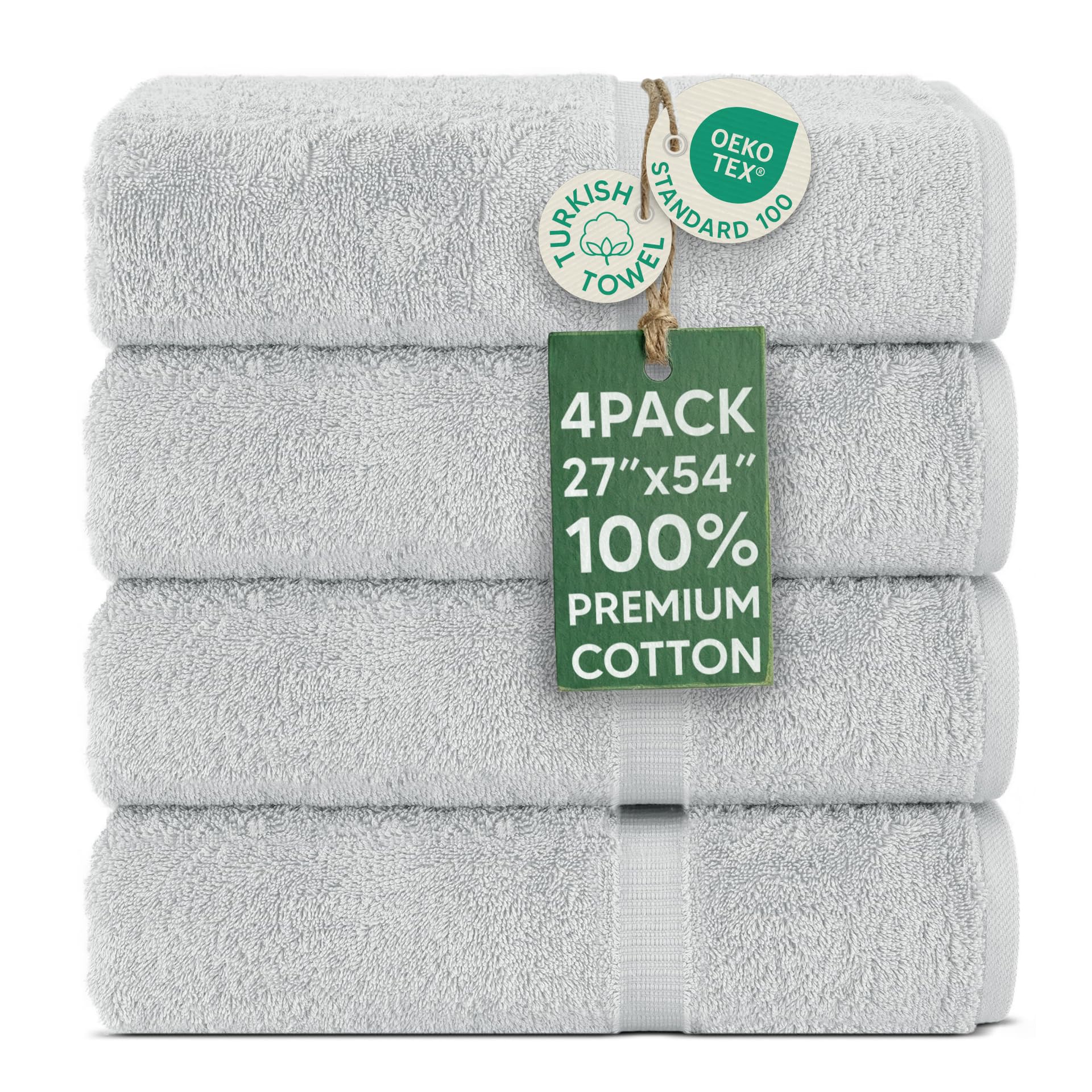 Chakir Turkish Linens soft, absorbent bath towel texture close-up for luxurious daily use