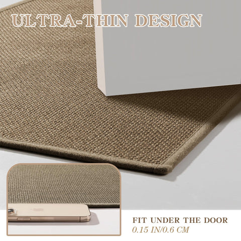 Chakme non slip back bathroom rug stable grip on slick floors