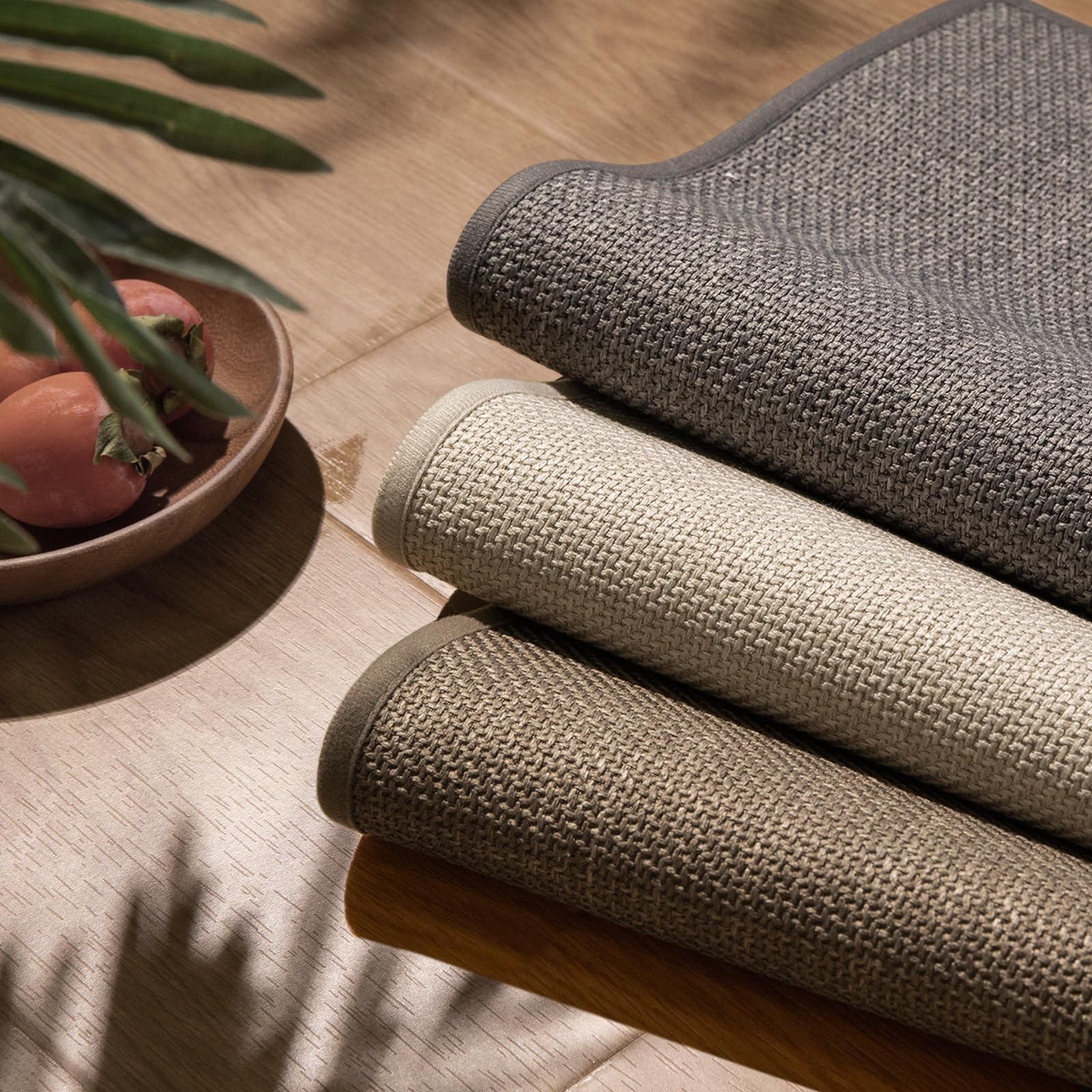 Chakme versatile bathroom rug for bath kitchen and sink areas