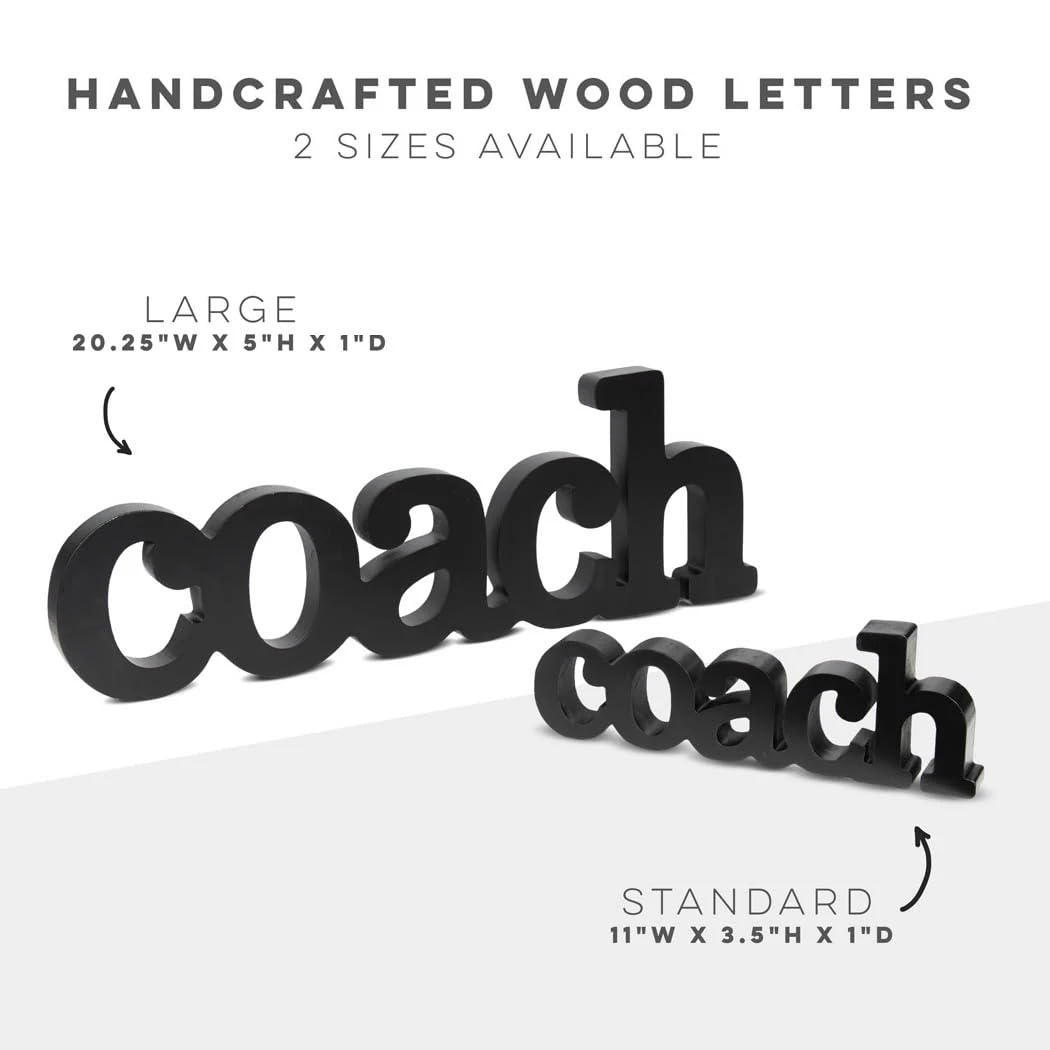 ChalkTalkSPORTS Coach Word Sign with pen ready for autographs and notes