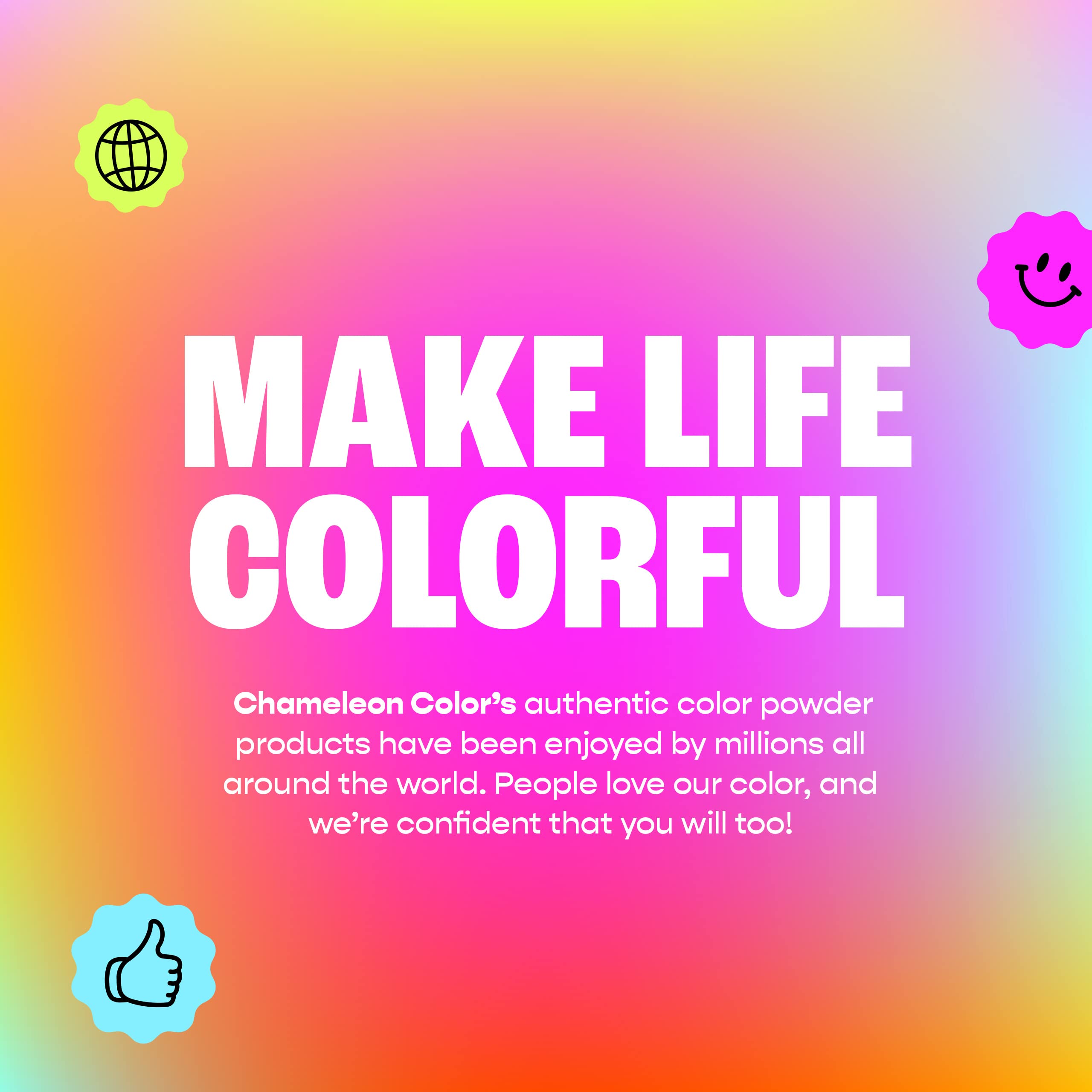 Chameleon Colors 100g navy powder pack for bold color wars