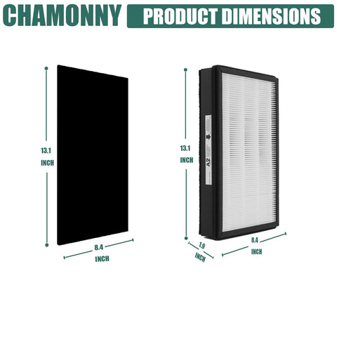 CHAMONNY A2 replacement in use promotes fresher air.