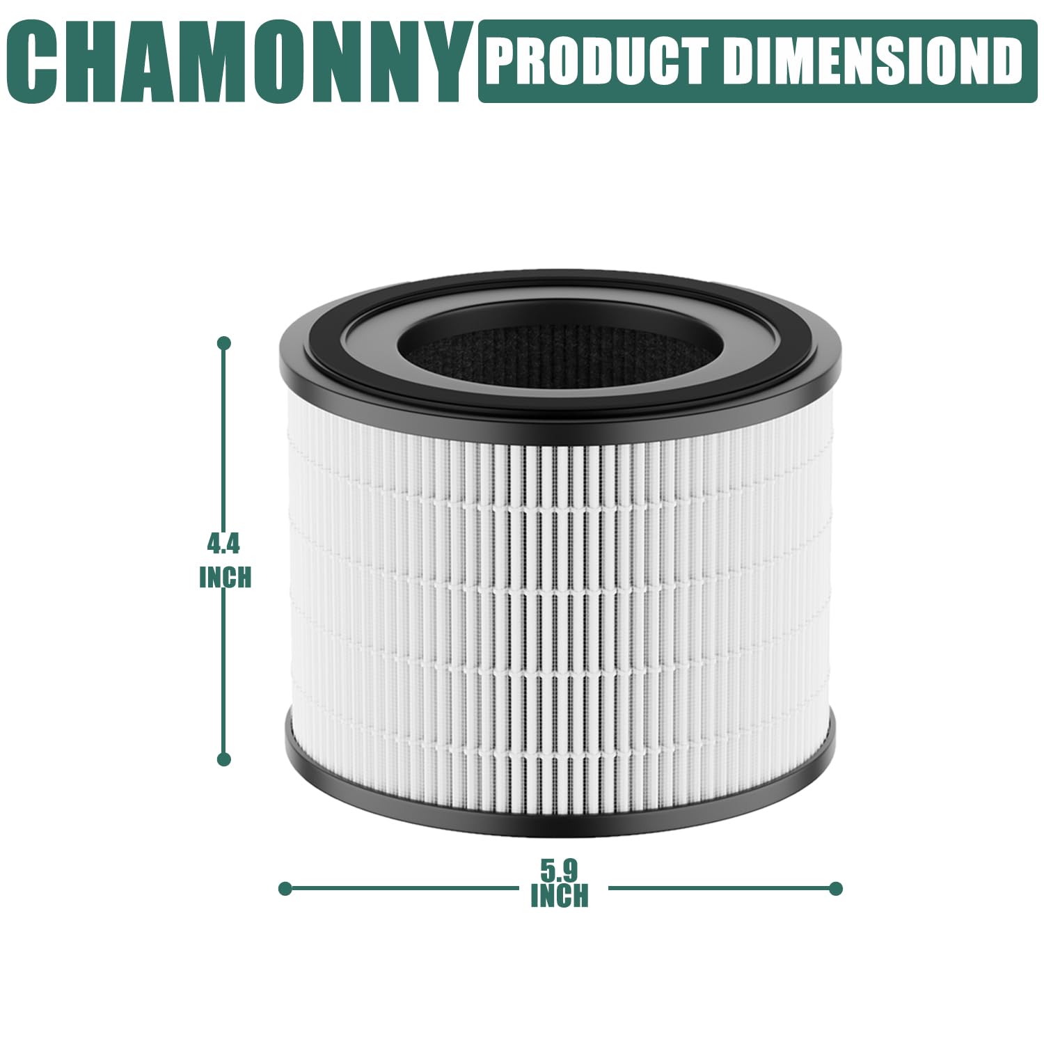 CHAMONNY AP-S0610L packaging indicates a ready-to-replace two-count set