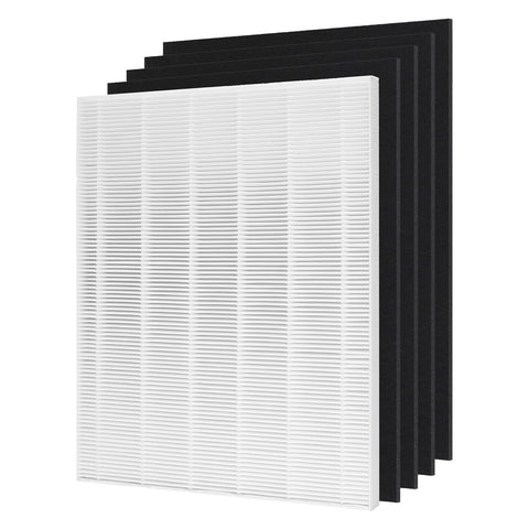 CHAMONNY D480 true HEPA filter captures 99.97% of particles for cleaner air.