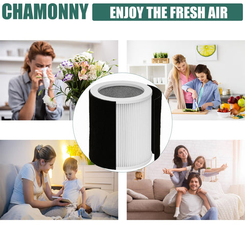 CHAMONNY H-HF400-VP captures fine dust and pollen for healthier air